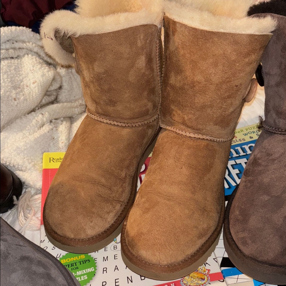 UGG Australian Tan Suede Boots
